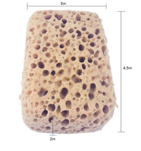 Load image into Gallery viewer, Tan Exfoliating Foam Bath Sponge 3 Pack

